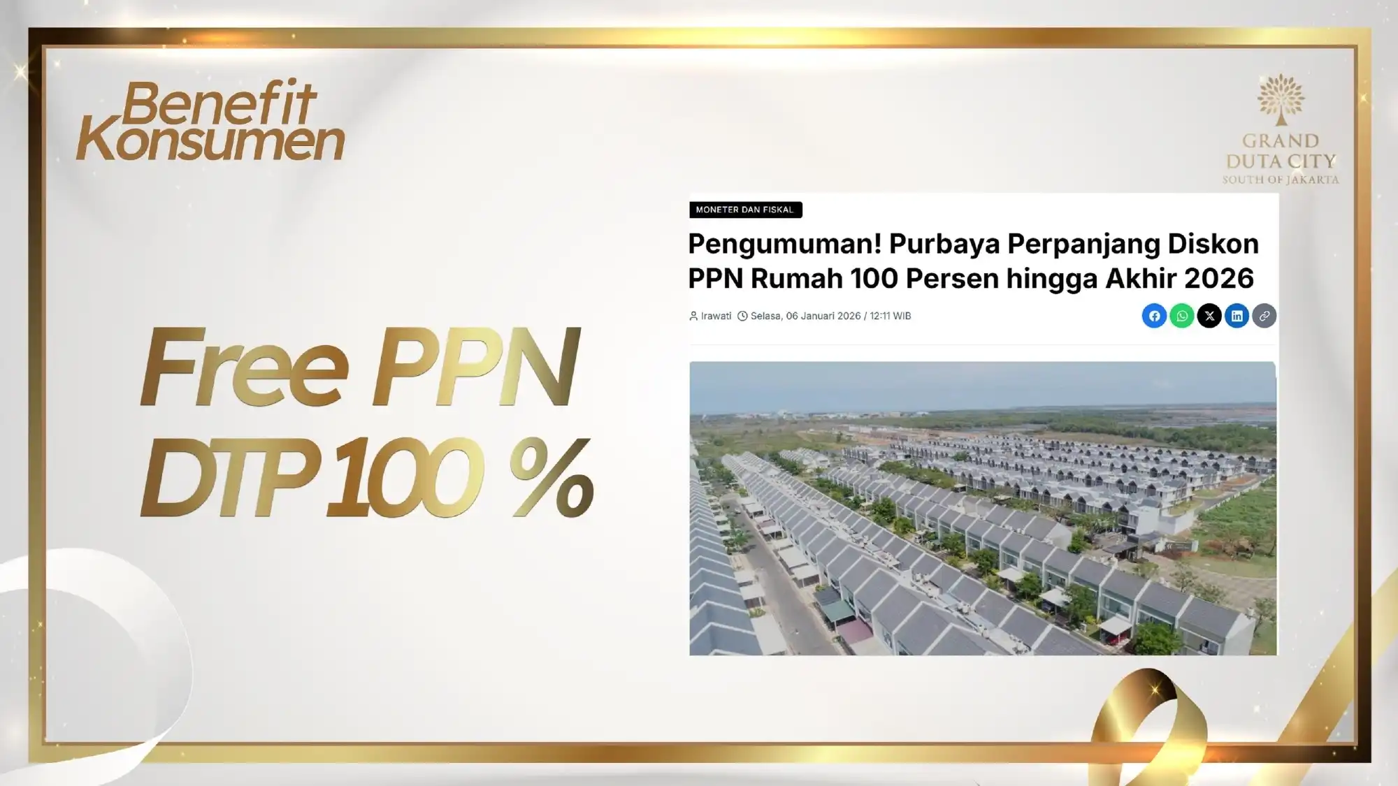 Benefit Konsumen GDC SOJ