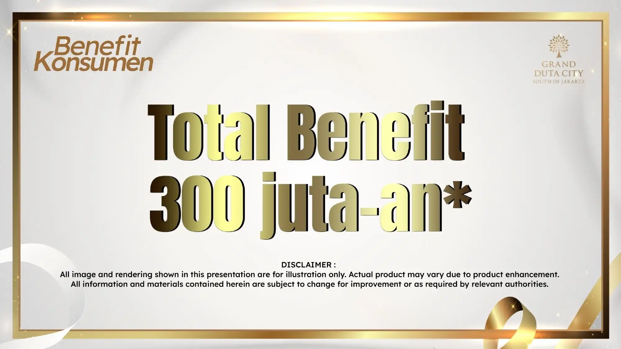 Benefit Konsumen GDC SOJ